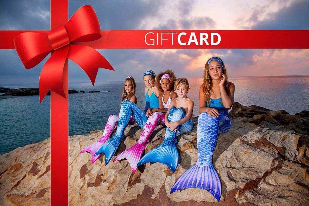 Mermaid Gift Cards for a Little Mermaid