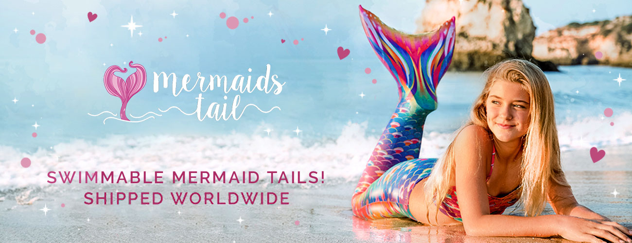 Real Swimmable Mermaid Tails with Monofins | Mermaids Tail UK
