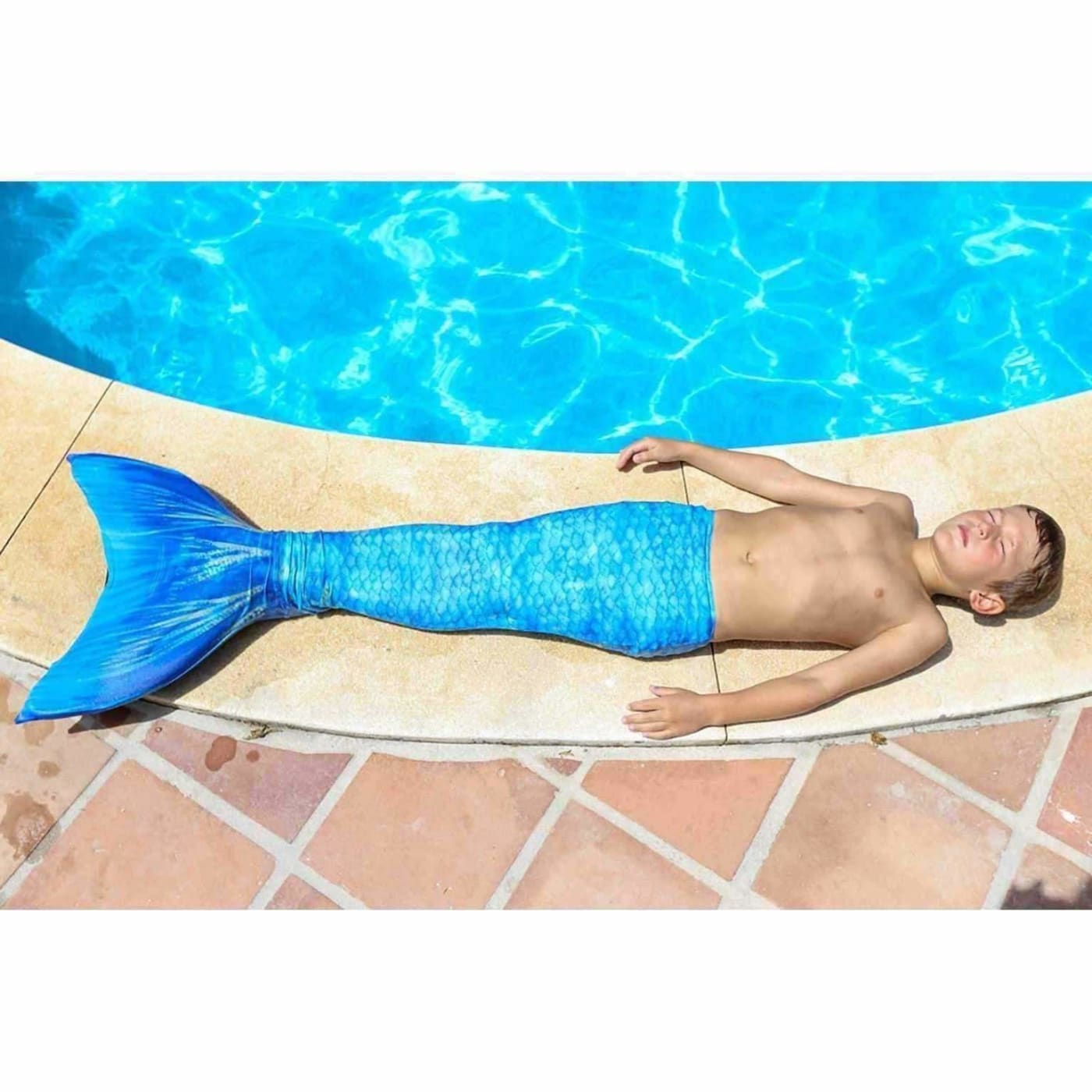 Aqua Storm Boys Mermaid Tail