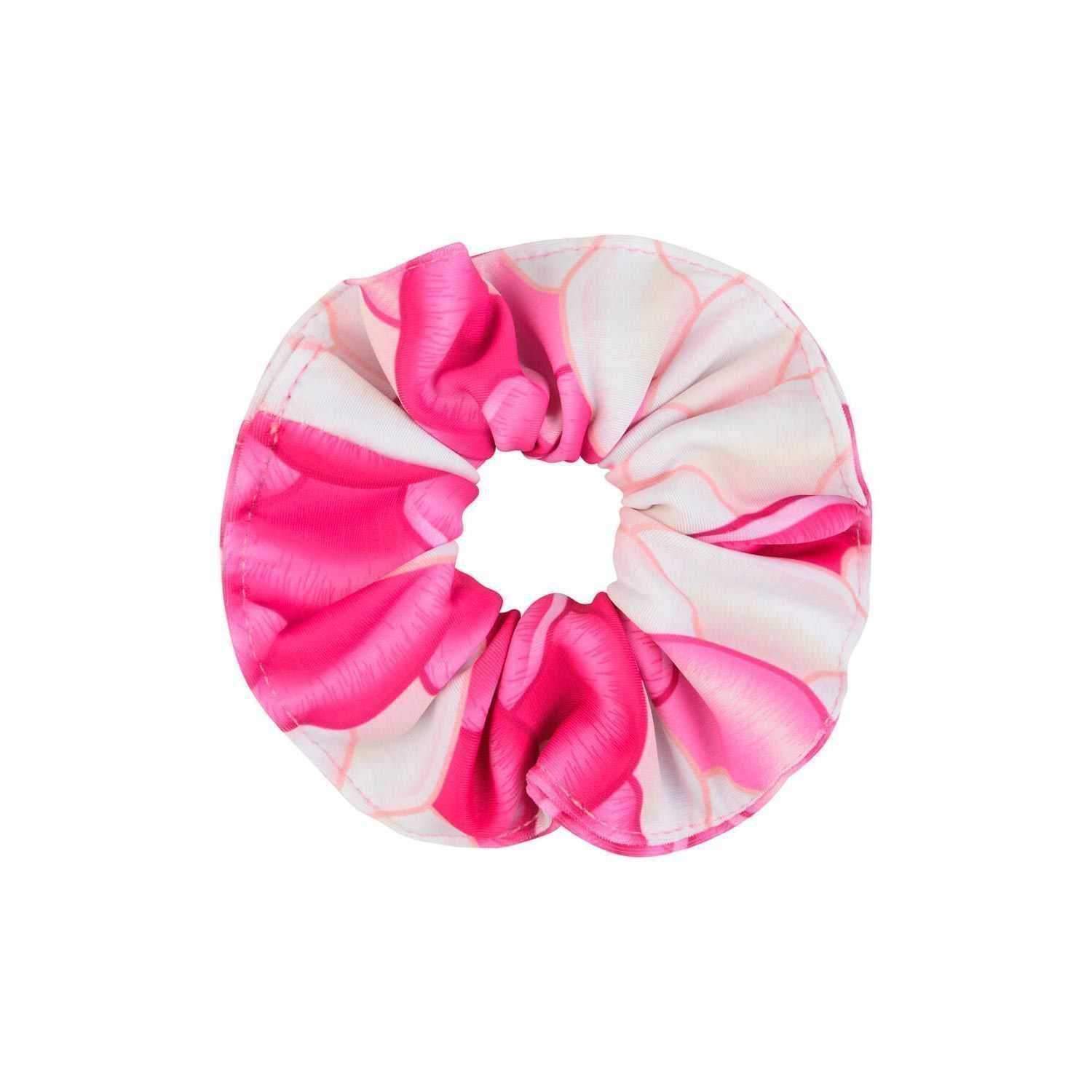 Chelsea Rose Pink Hair Scrunchie - Mermaids Tail UK