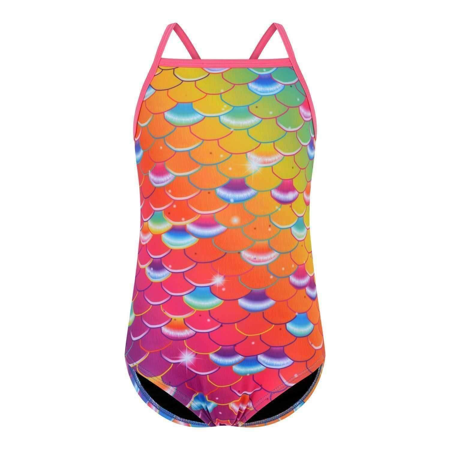 Coral Carnival Girls Swimsuit - Mermaids Tail UK