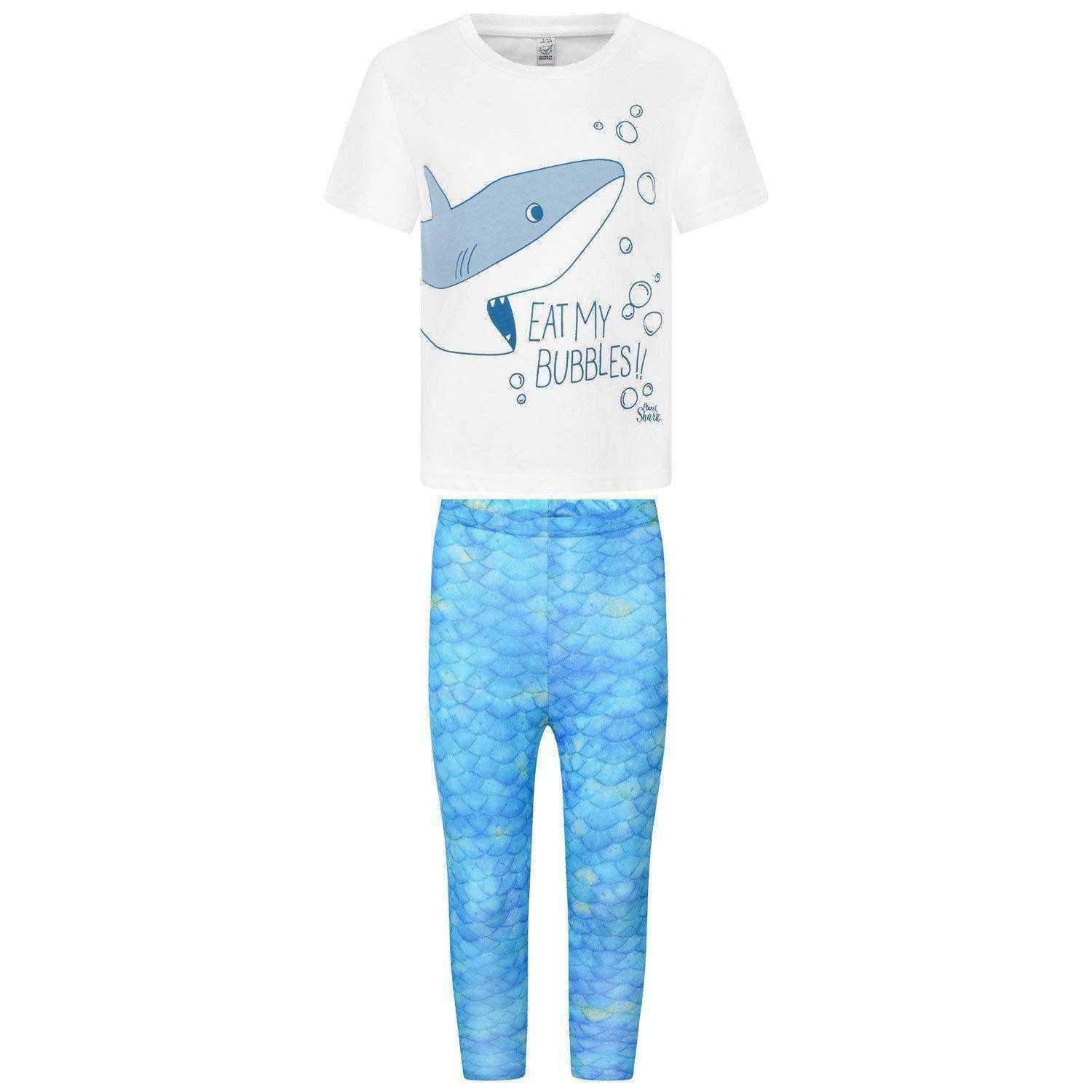 Eat My Bubbles Shark T-Shirt - Mermaids Tail UK