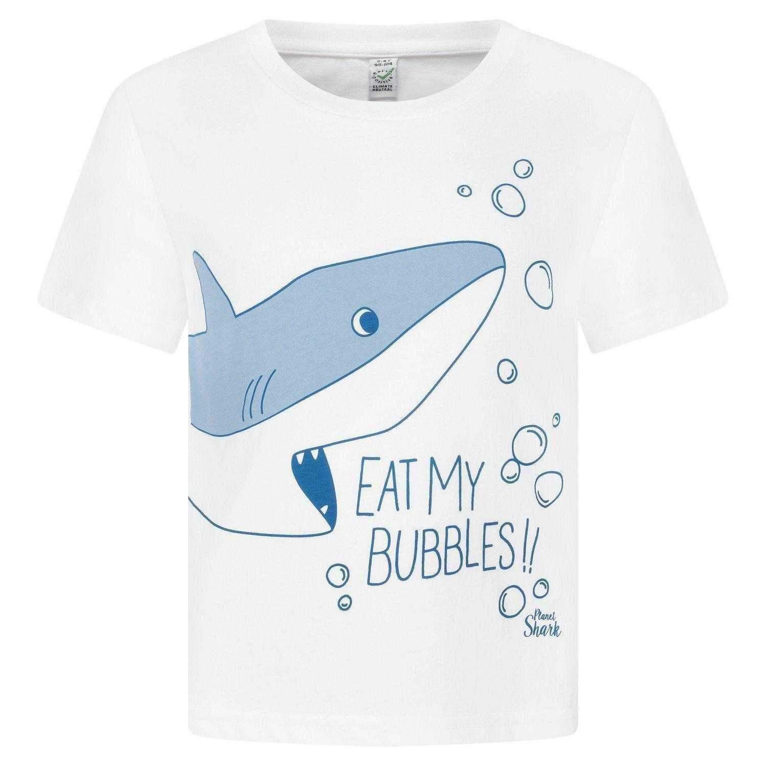 Eat My Bubbles Shark T-Shirt - Mermaids Tail UK