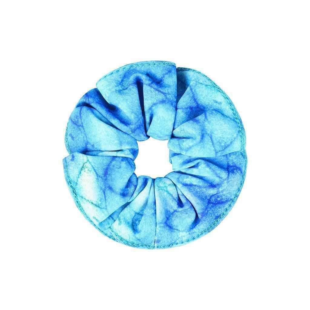 Frozen Aqua Hair Scrunchie - Mermaids Tail UK