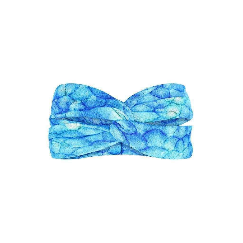 Frozen Aqua Hair Wrap - Mermaids Tail UK