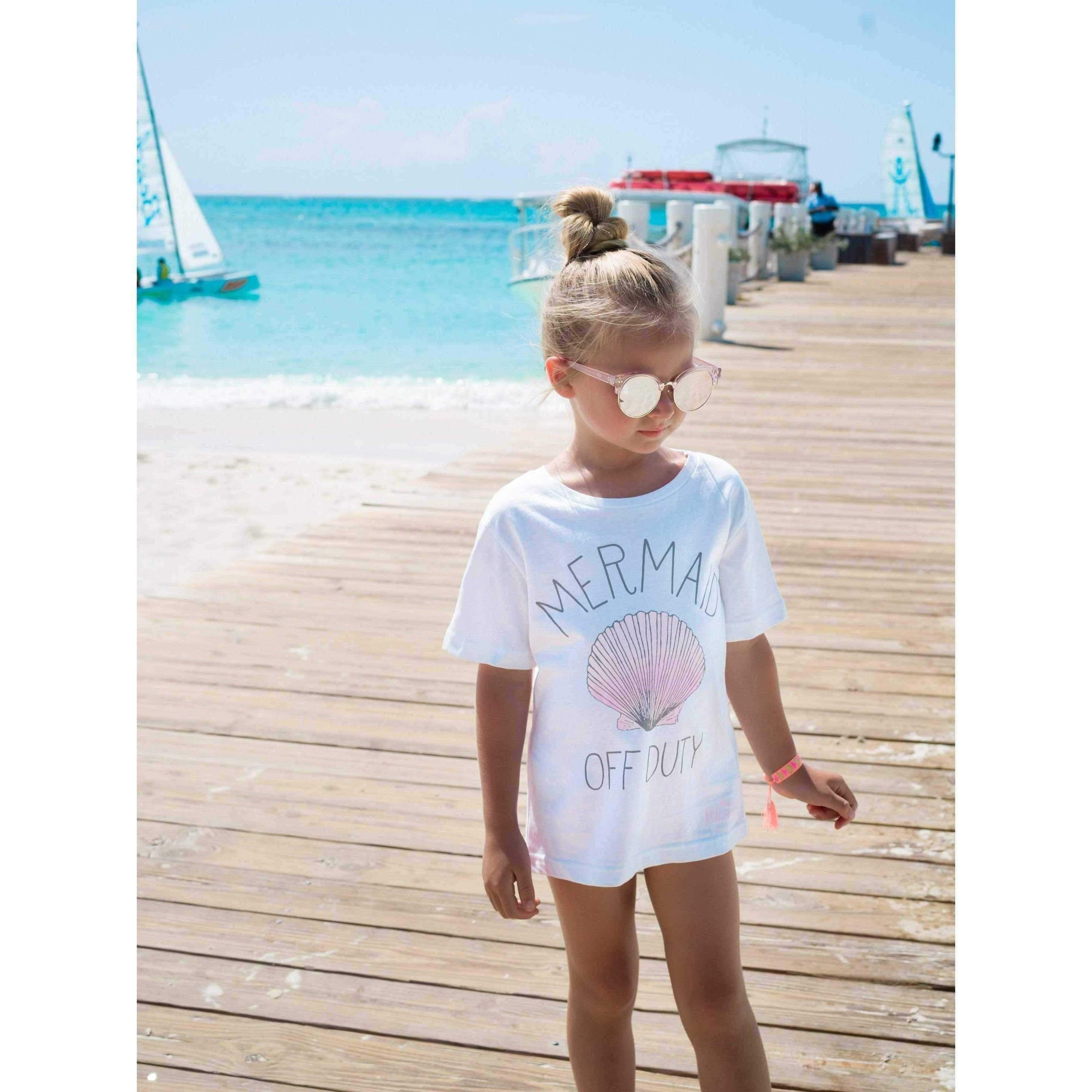 Mermaid Off Duty T-shirt - Mermaids Tail UK