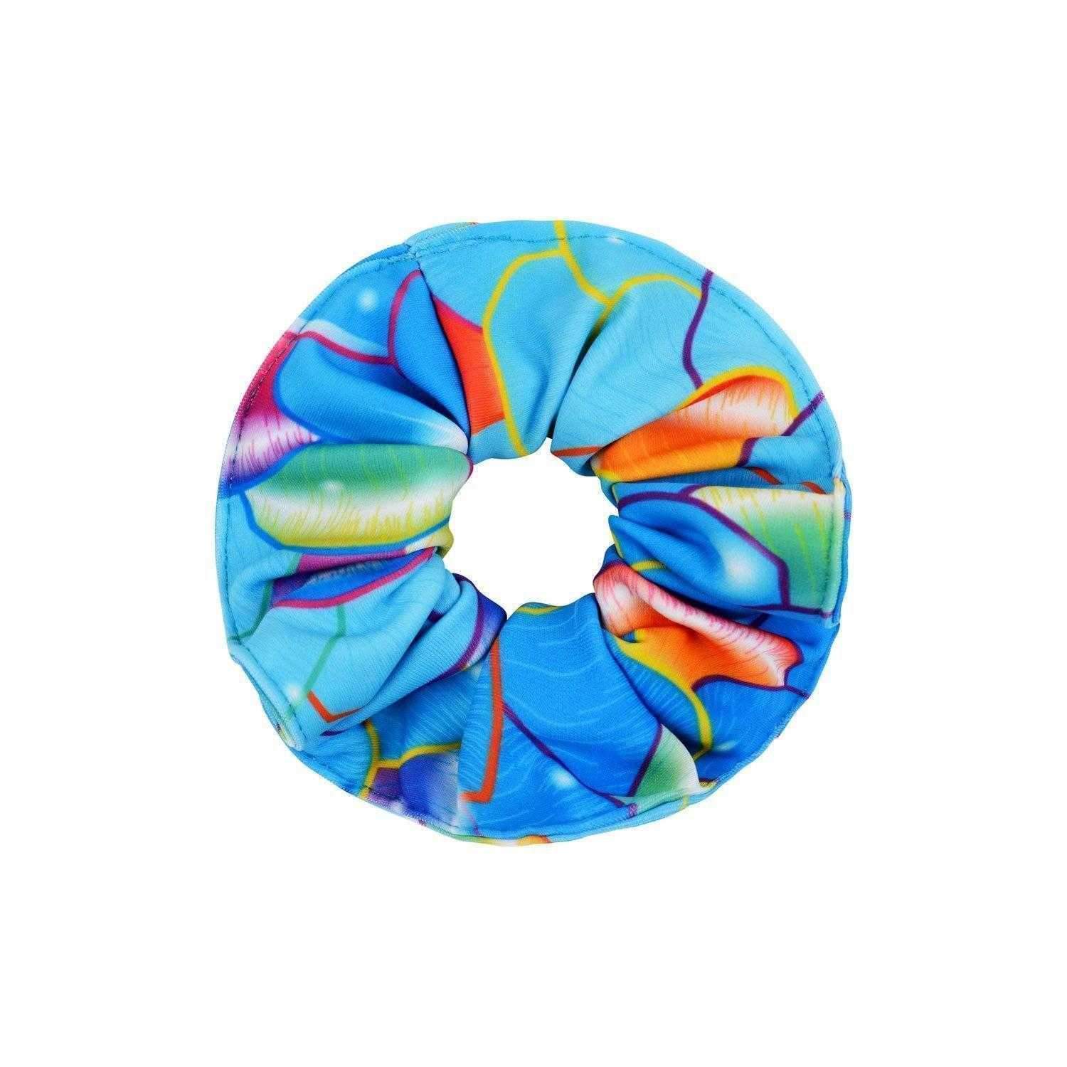 Pacific Rainbow Hair Scrunchie - Mermaids Tail UK