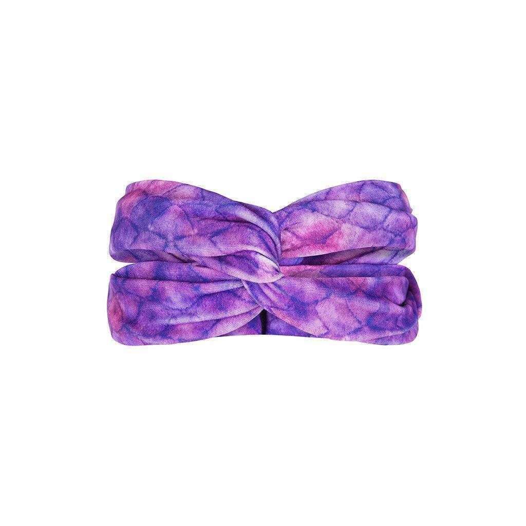 Purple Surf Hair Wrap - Mermaids Tail UK