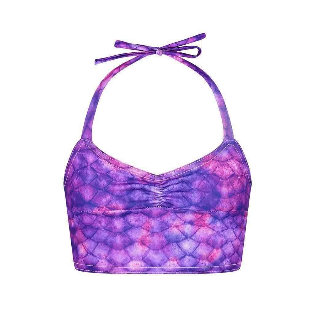 Purple Surf Tankini - Mermaids Tail UK
