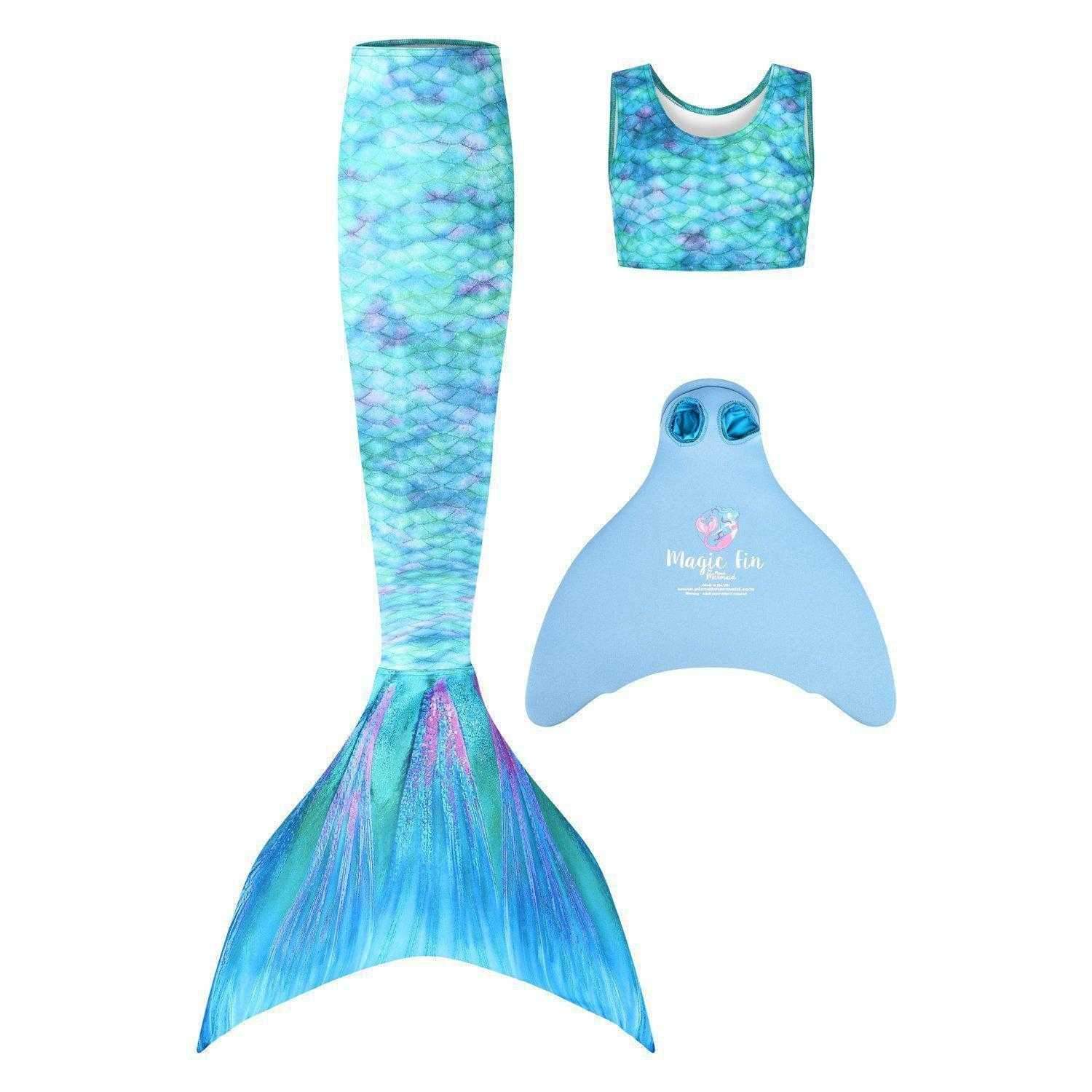 Scallop - Bluetiful  Mermaid Tails and Mermaid tops by Mermaid