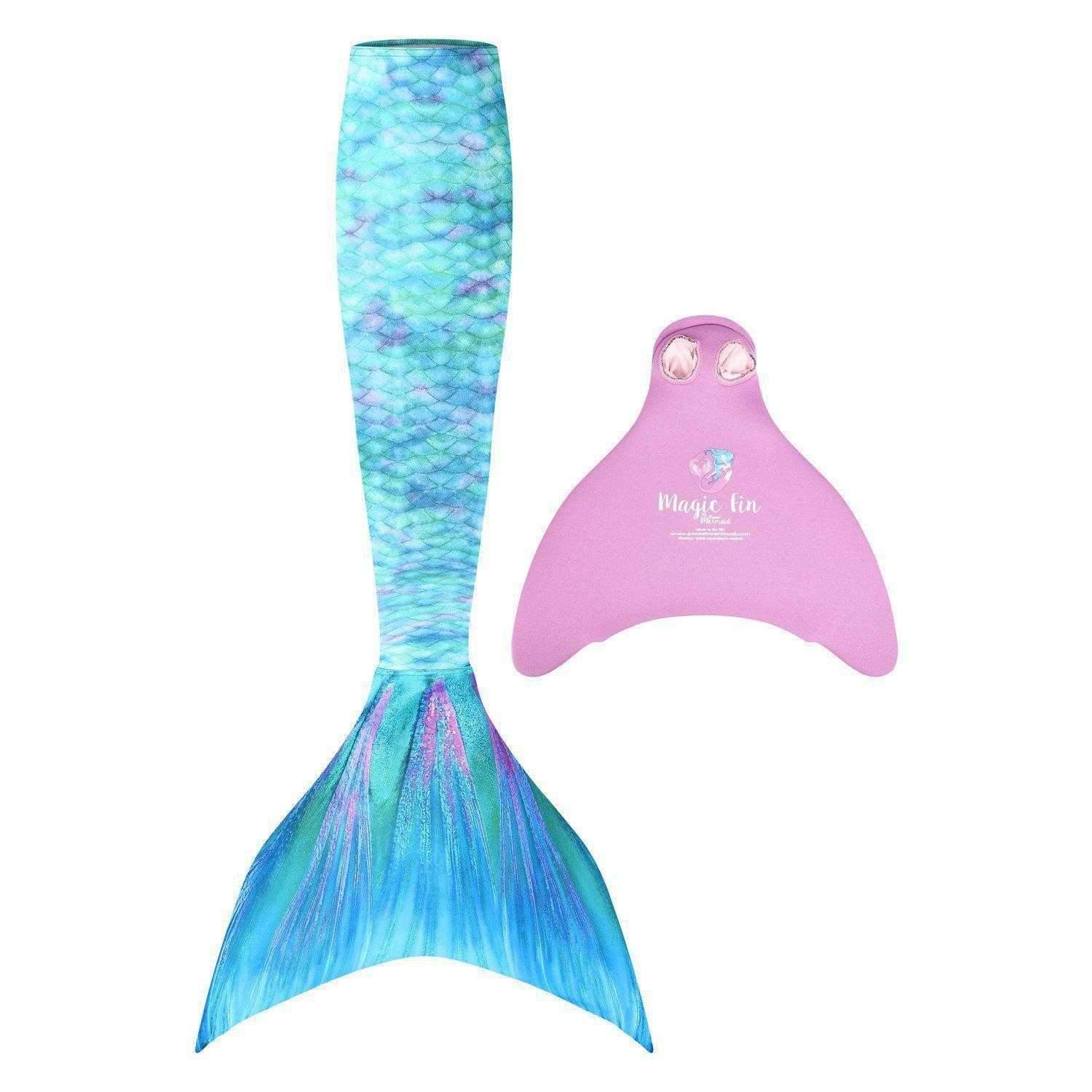 Chelsea Rose cola de la sirena rosada  colas de Swimmable divertidas y  aletas - Mermaids Tail