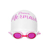 Swimming Hat &amp; Goggle Set - Mermaids Tail UK